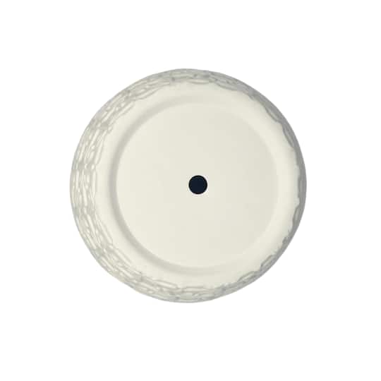 6.25" Embossed Floral Splash DIY Ceramic Vase by Make Market®
